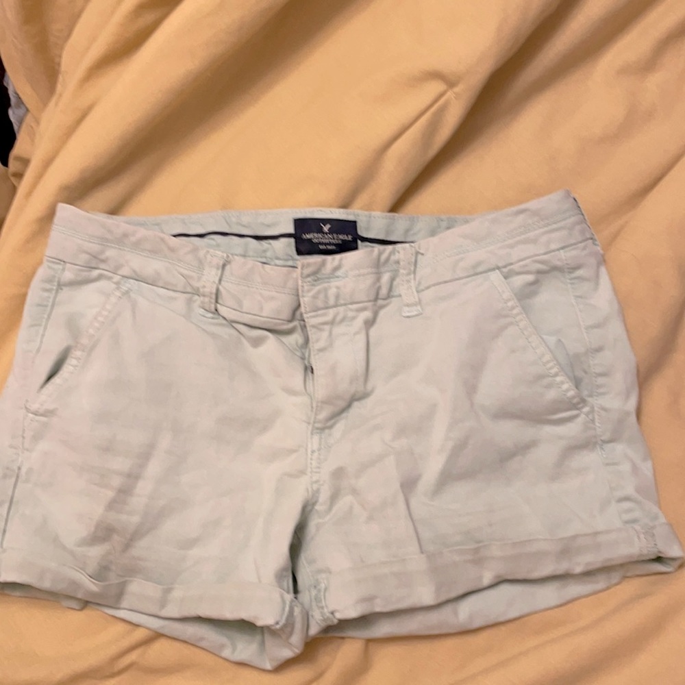 American Eagle Midi Rise Shorts